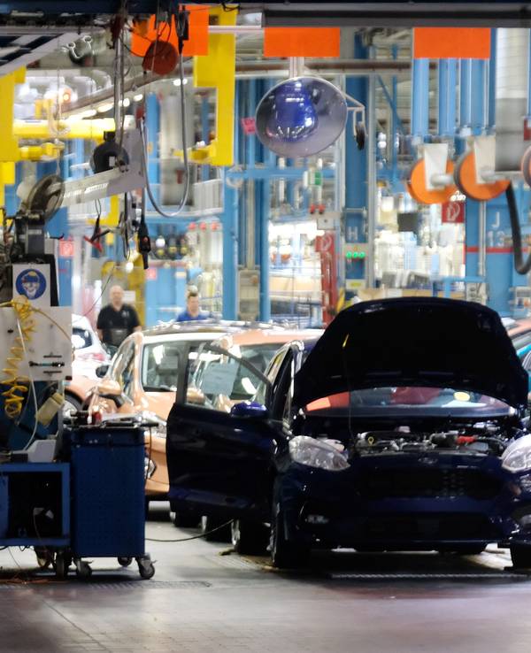 In der Y-Halle der Ford-Werke wurden seit 1976 rund neun Millionen Fiesta-Modelle produziert. Hier ein Foto vom 16. Mai 2017.