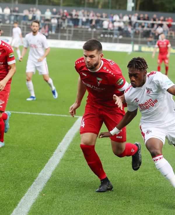 Justin Diehl im Spiel gegen Wegberg-Beeck.