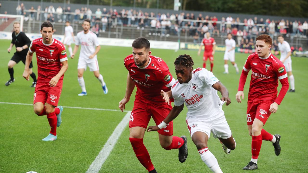 Justin Diehl im Spiel gegen Wegberg-Beeck.
