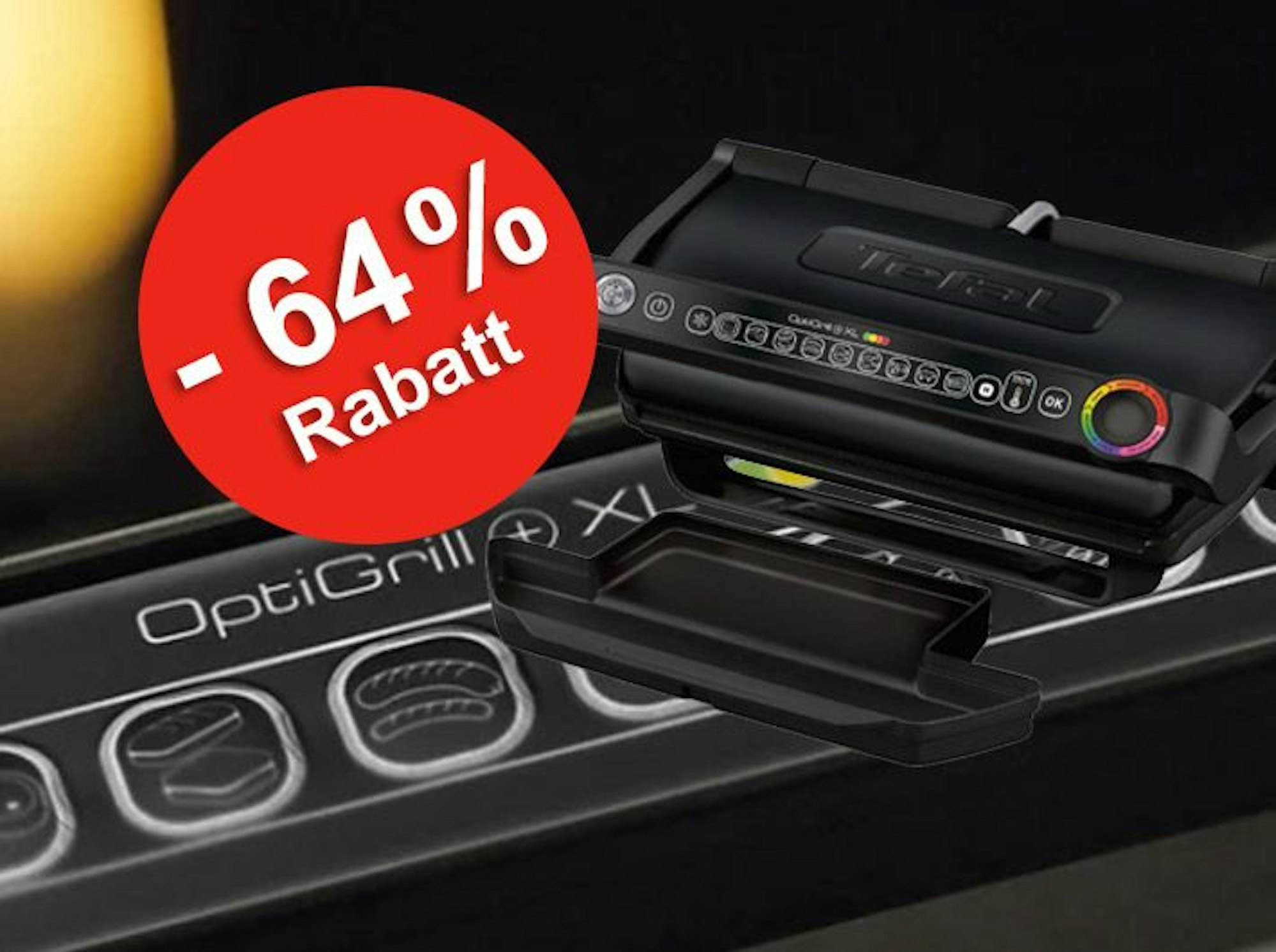 Auf dem Bild ist der Tefal OptiGrill XL zu sehen
