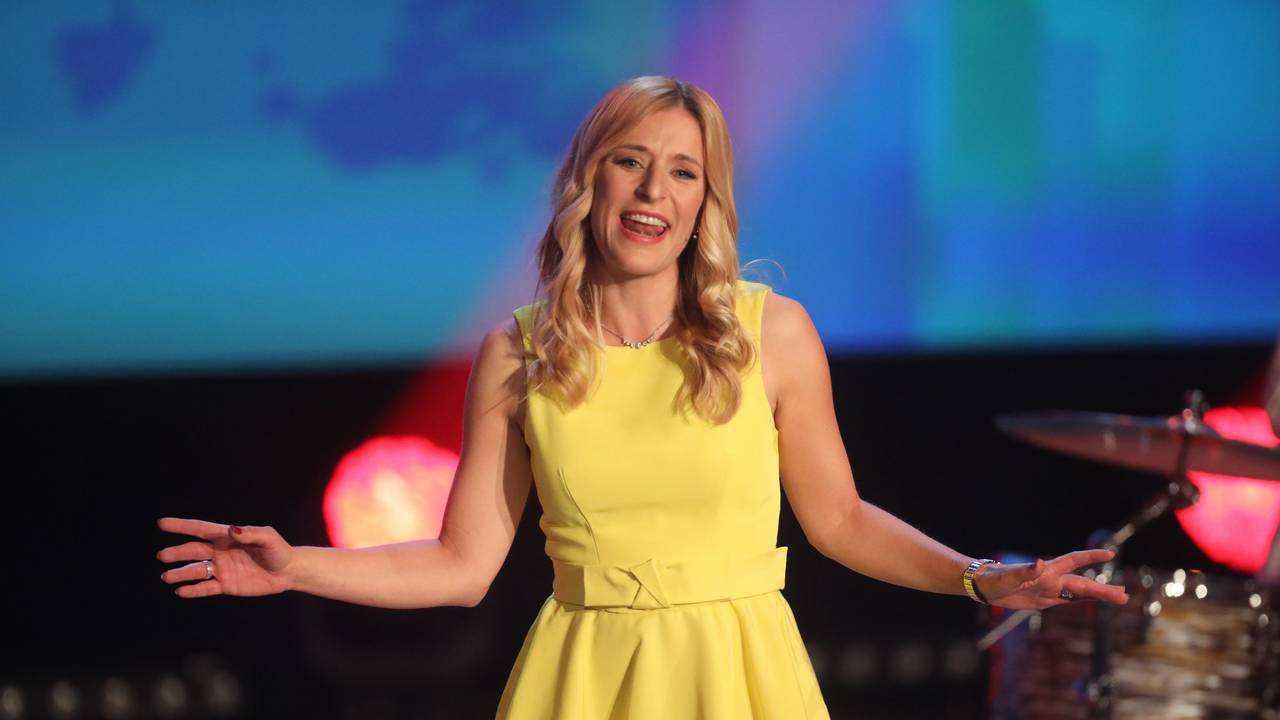 Stefanie Hertel am 11. Mai 2019 auf der Bühne.