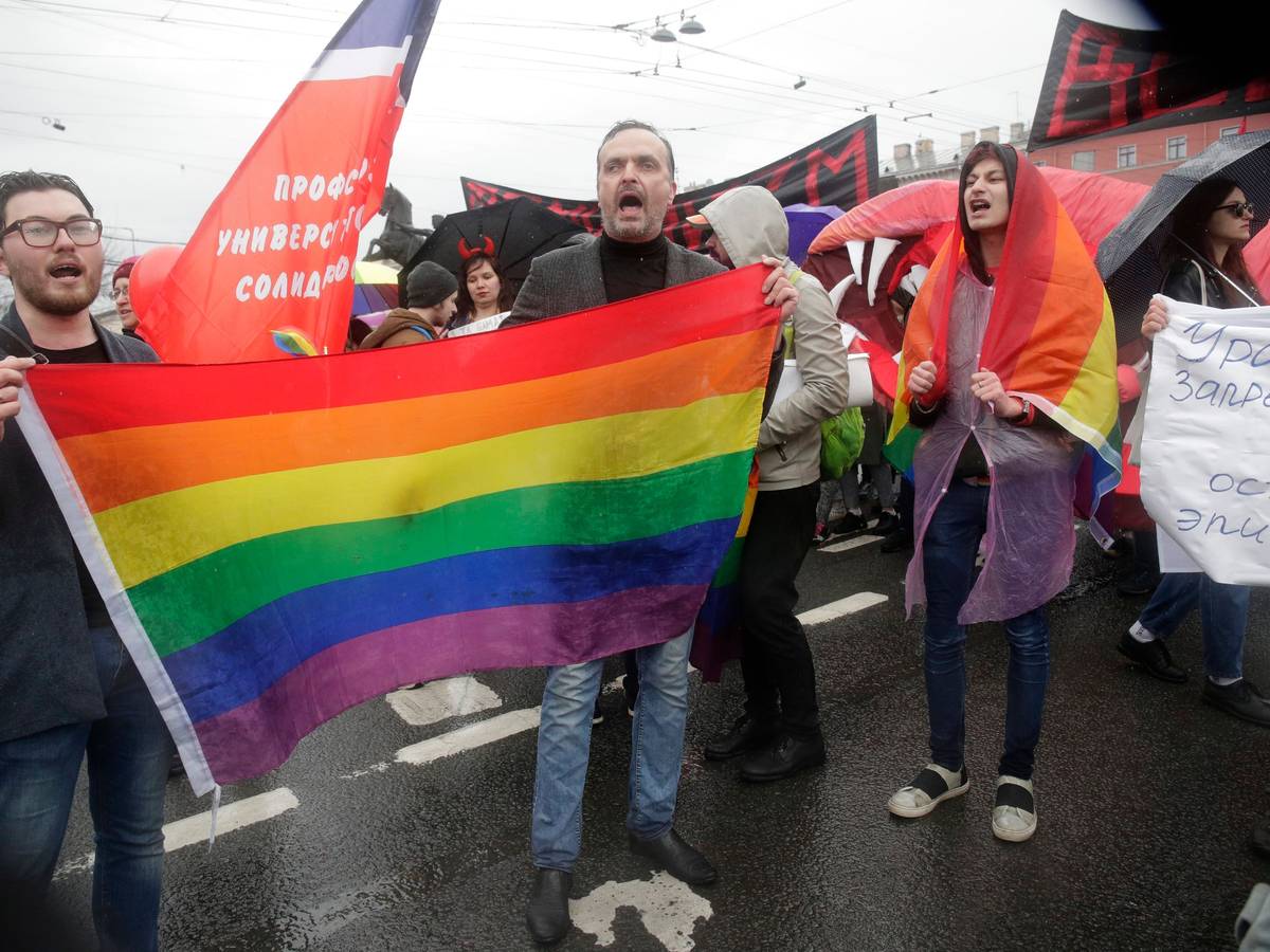 Demonstration für LGBTQ+-Rechte.