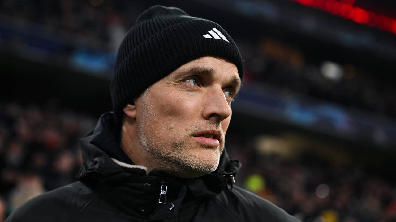 Münchens Trainer Thomas Tuchel vor dem Spiel.