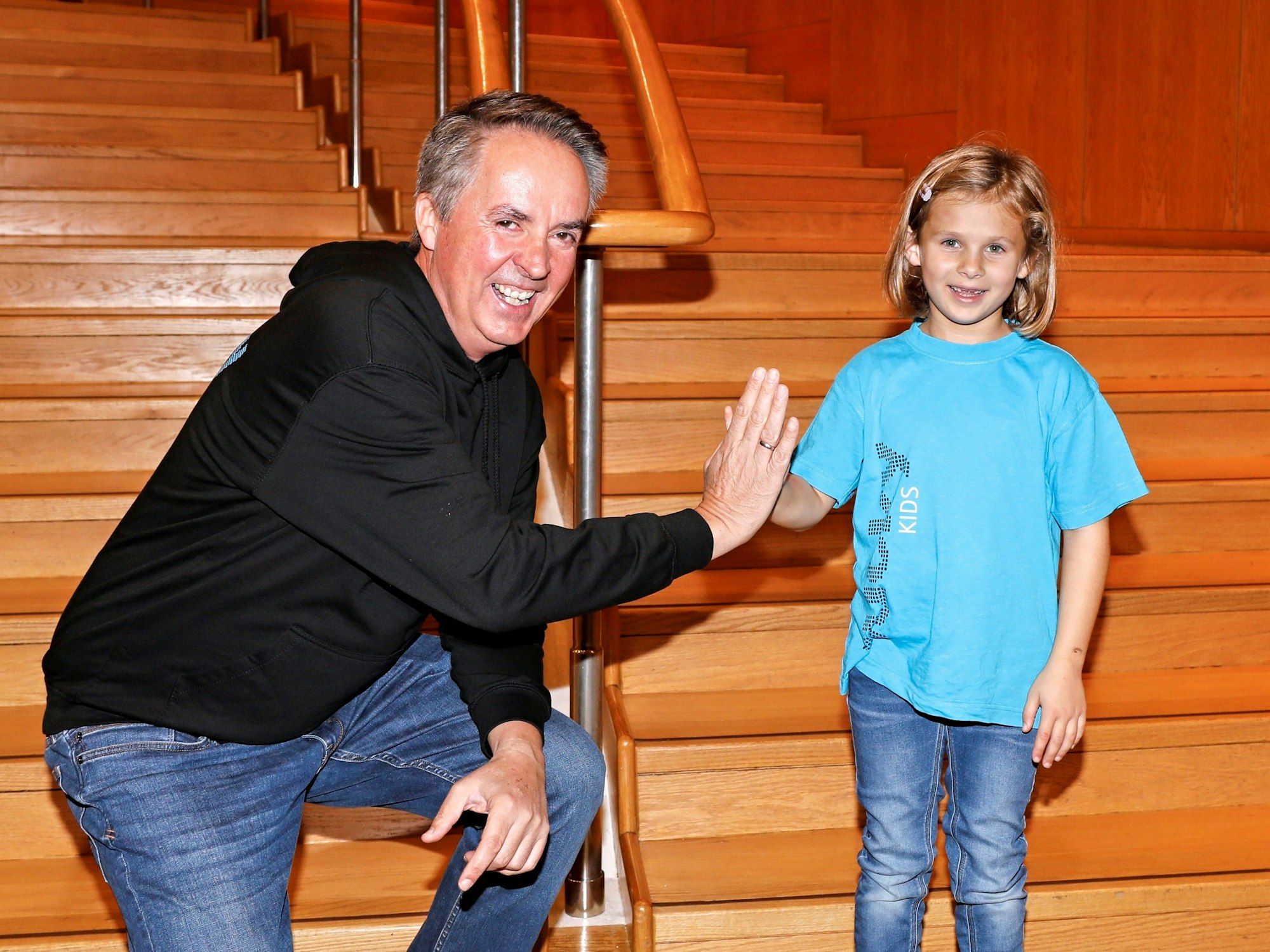 Michael Kokott mit Lenia.