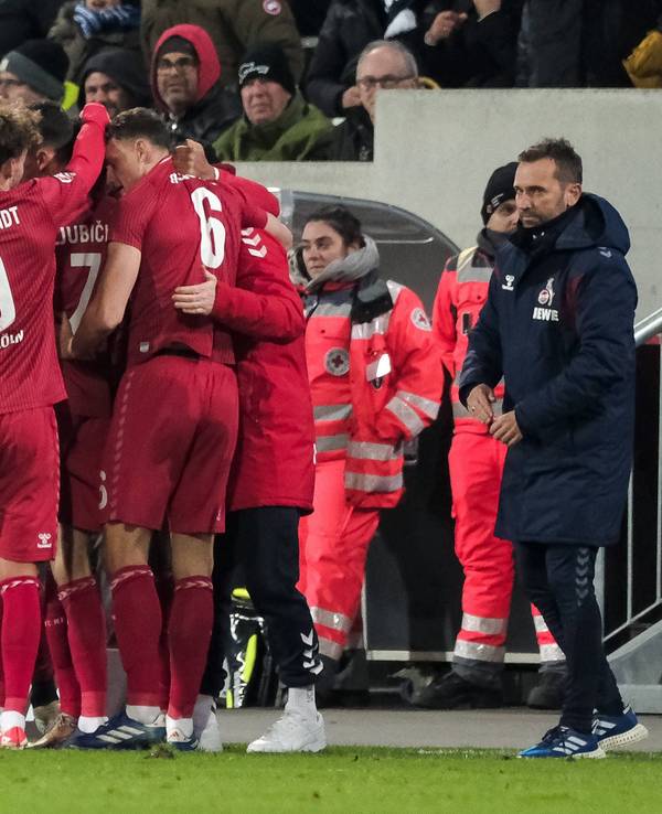 Jubeltraube des 1. FC Köln.