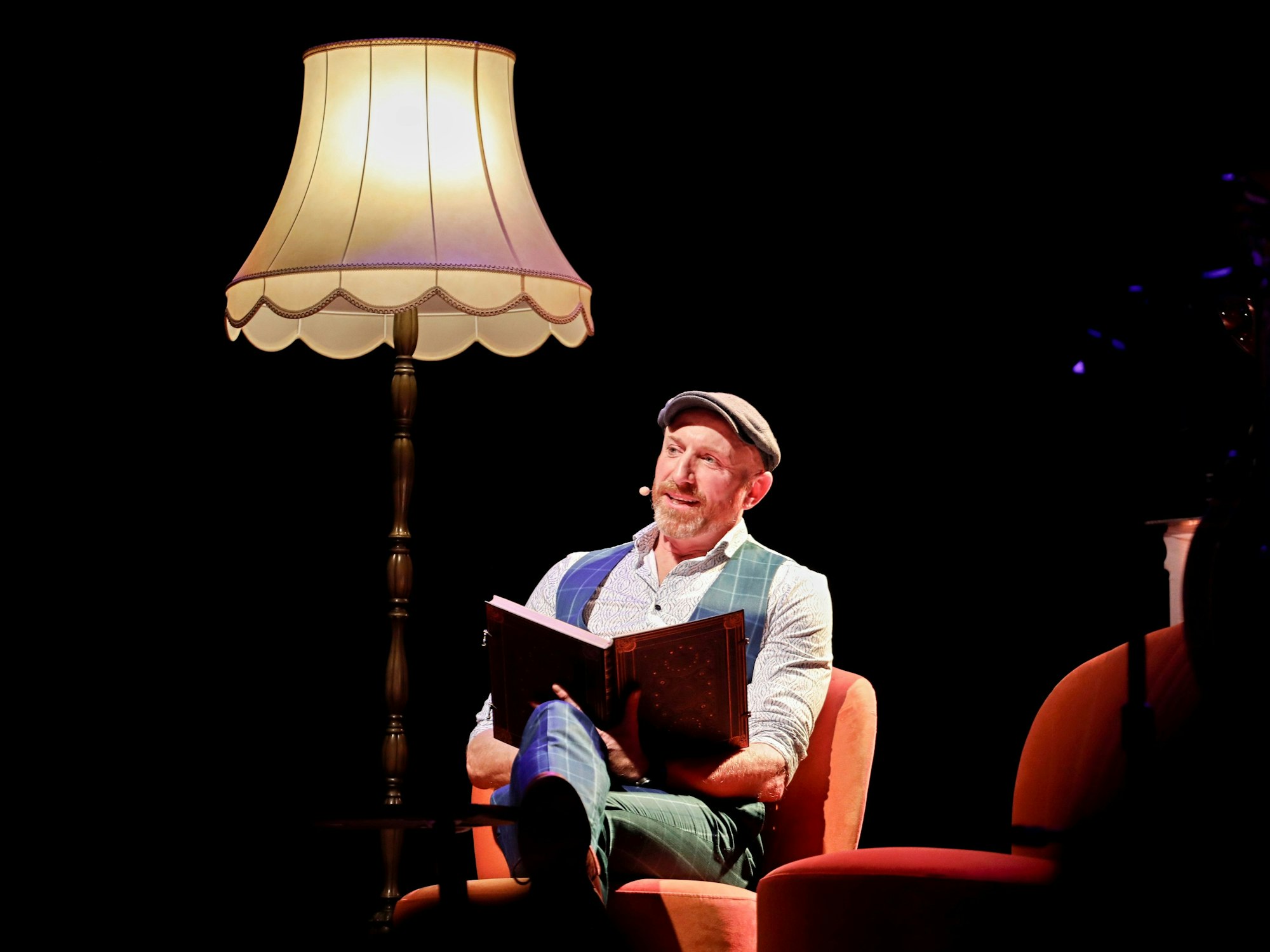 Martin Schopps las eine Weihnachtsgeschichte.