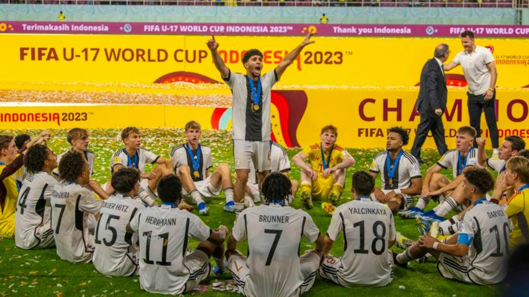 Fayssal Harchaoui macht Stimmung.