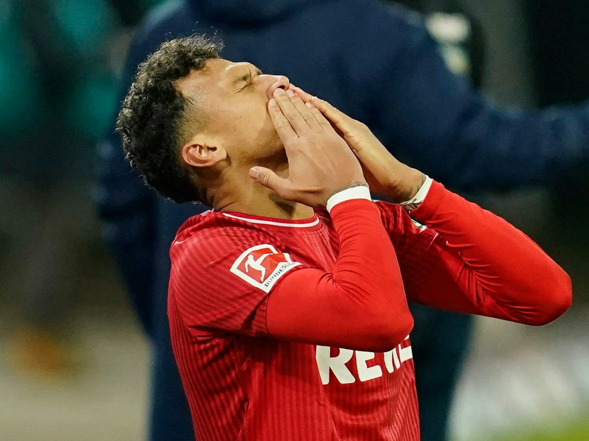 Darmstadt 98 gegen 1. FC Köln: Kölns Davie Selke jubelt über sein Tor