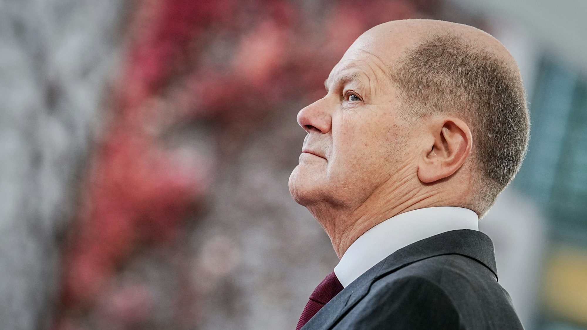 Bundeskanzler Olaf Scholz bei "Compact with Africa".