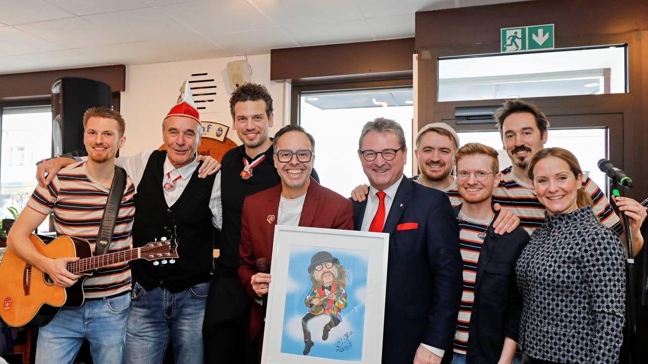 Palaver mit Till Quitmann bei der Hans Süper-Gesellschaft.