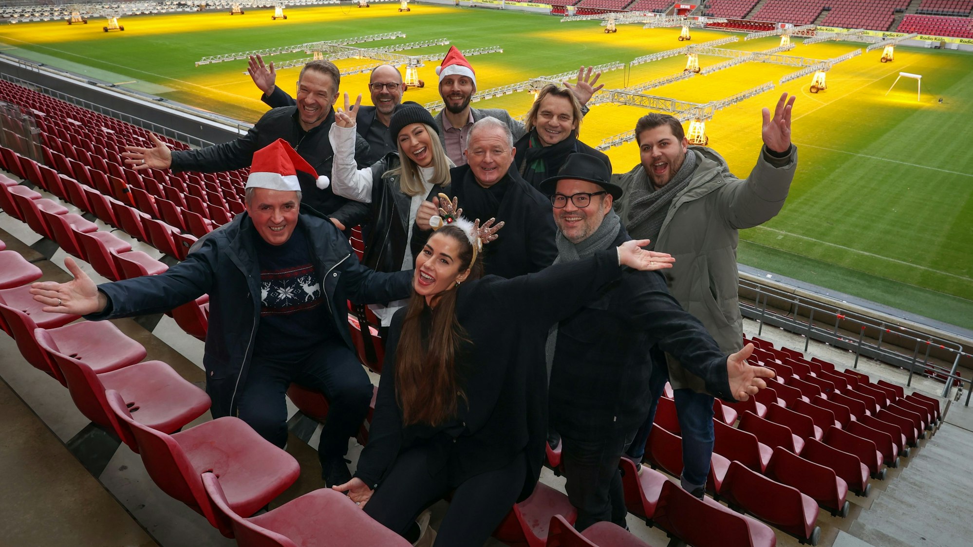 Einige Beteiligte von „Loss mer Weihnachtsleeder singe“.