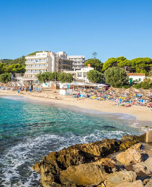 Blick auf Son Moll in Cala Ratjada.