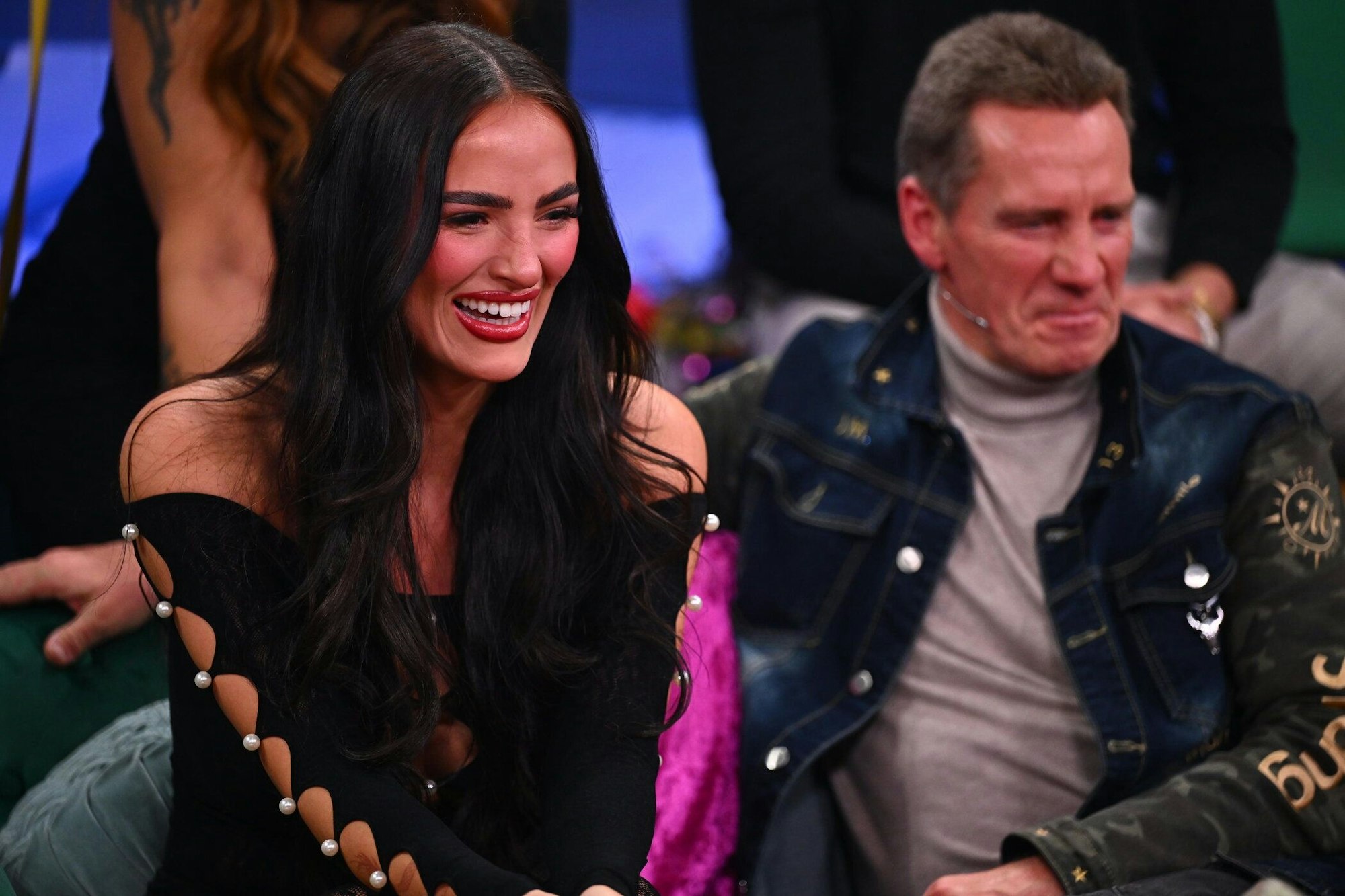 Paulina Ljubas und Jürgen Milski bei Promi Big Brother 2023.