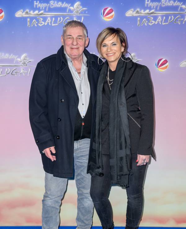 Heinz Hoenig und seine Frau Annika Kärsten-Hoenig 2023 in Berlin.