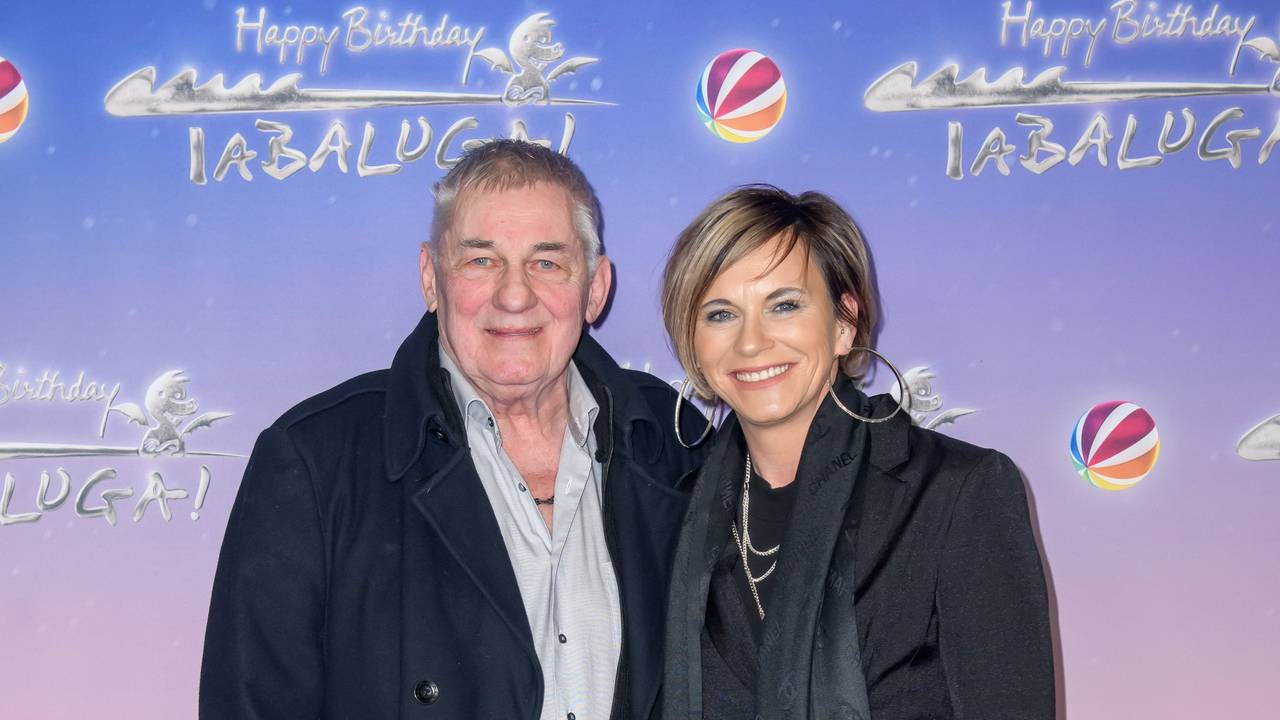 Heinz Hoenig und seine Frau Annika Kärsten-Hoenig 2023 in Berlin.