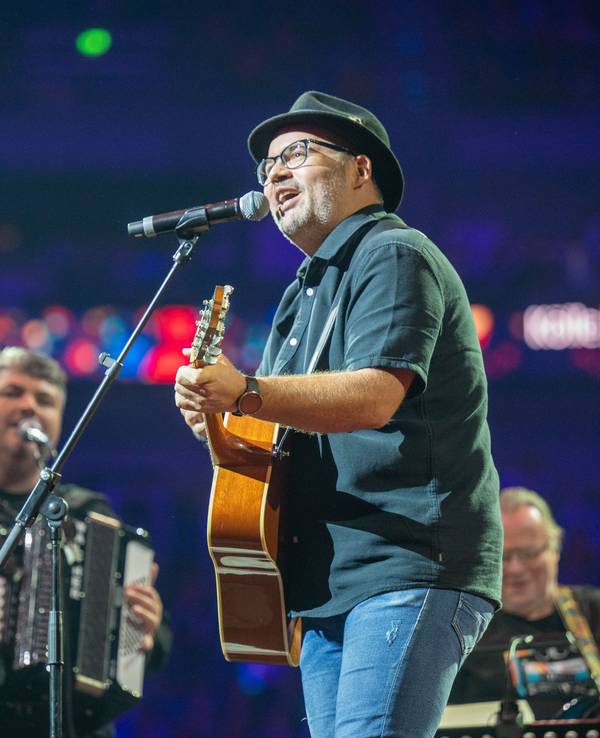 Björn Heuser bei Kölle singt in der Lanxess-Arena.