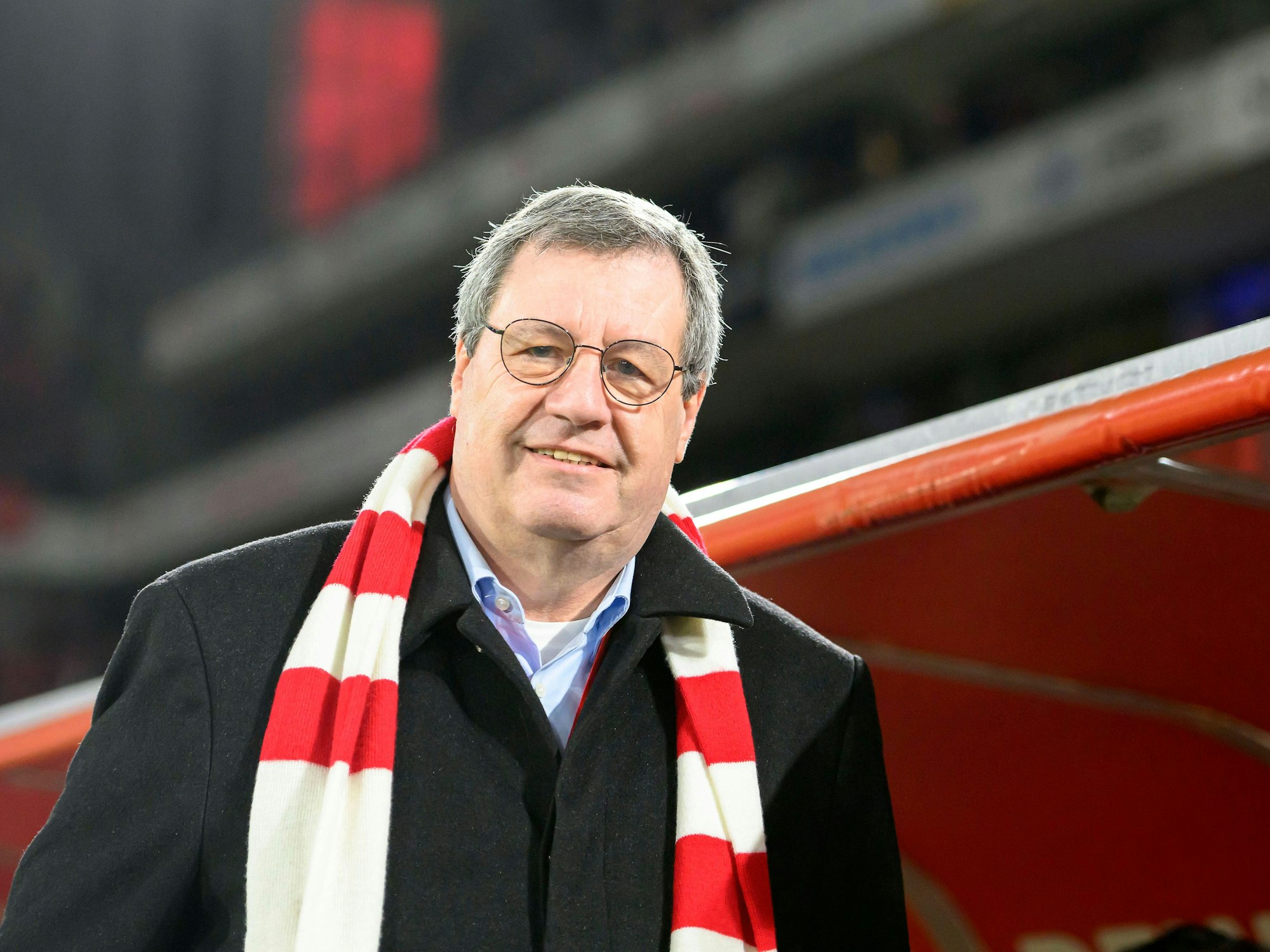 Dr. Werner Wolf, Präsident des 1. FC Köln.