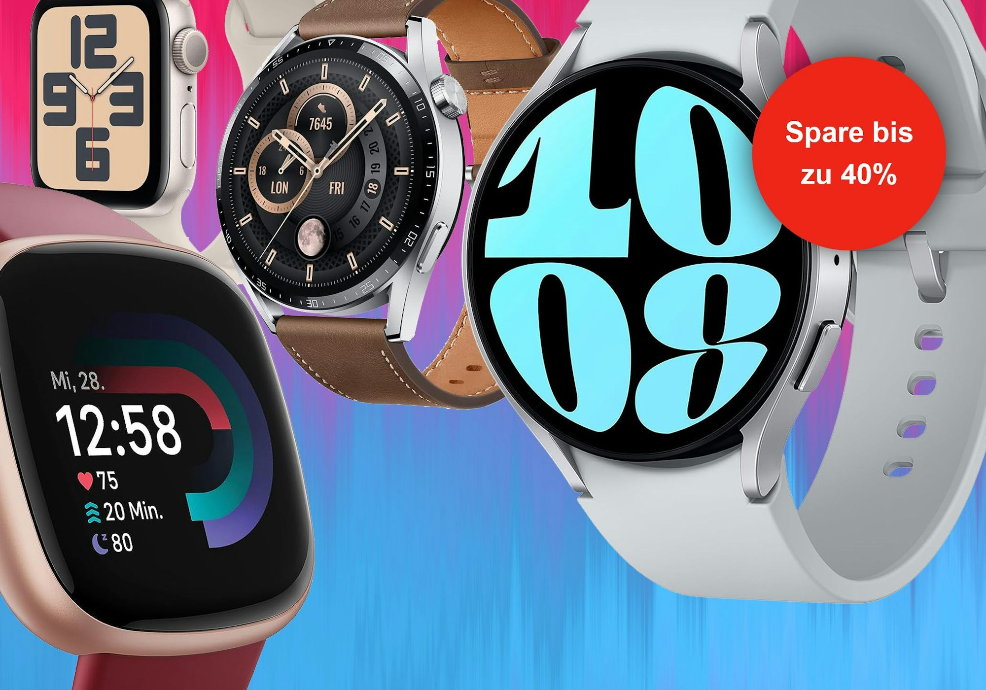 Smartwatches bei Amazon im Sale