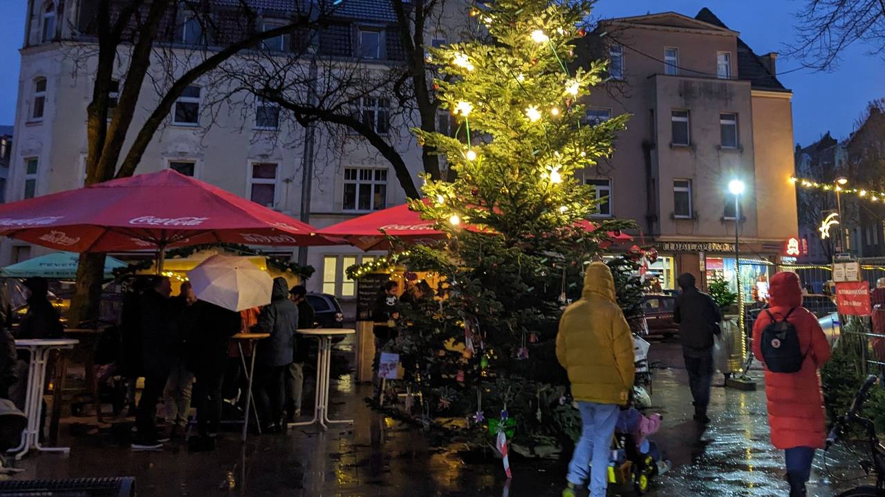 Weihnachtsmarkt in Neuehrenfeld.