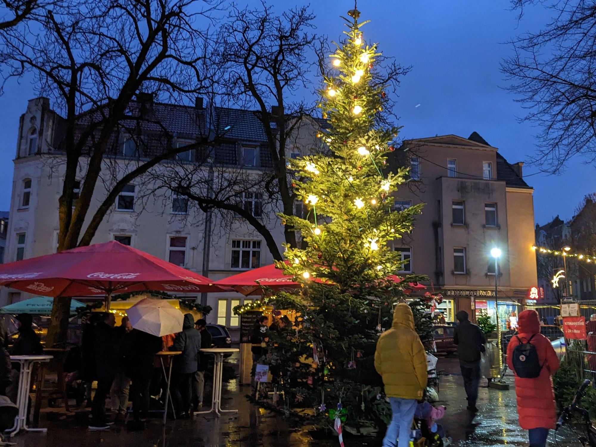 Weihnachtsmarkt in Neuehrenfeld.