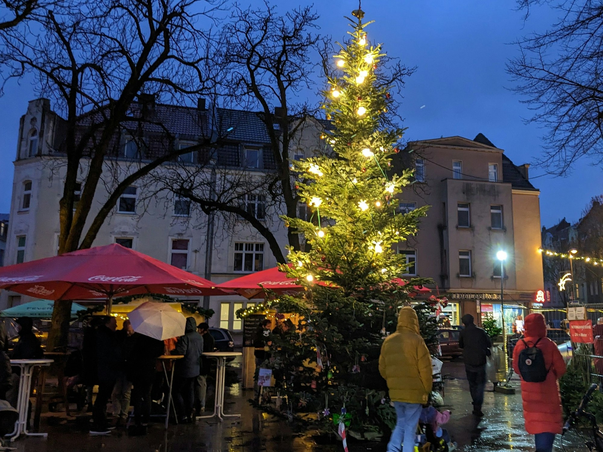 Weihnachtsmarkt in Neuehrenfeld.