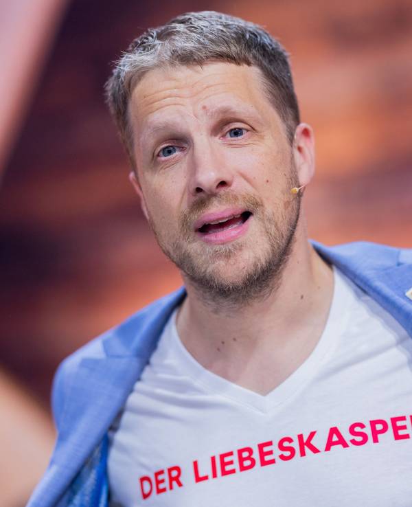 Oliver Pocher, Moderator, nimmt am RTL-Spendenmarathon 2023 teil.