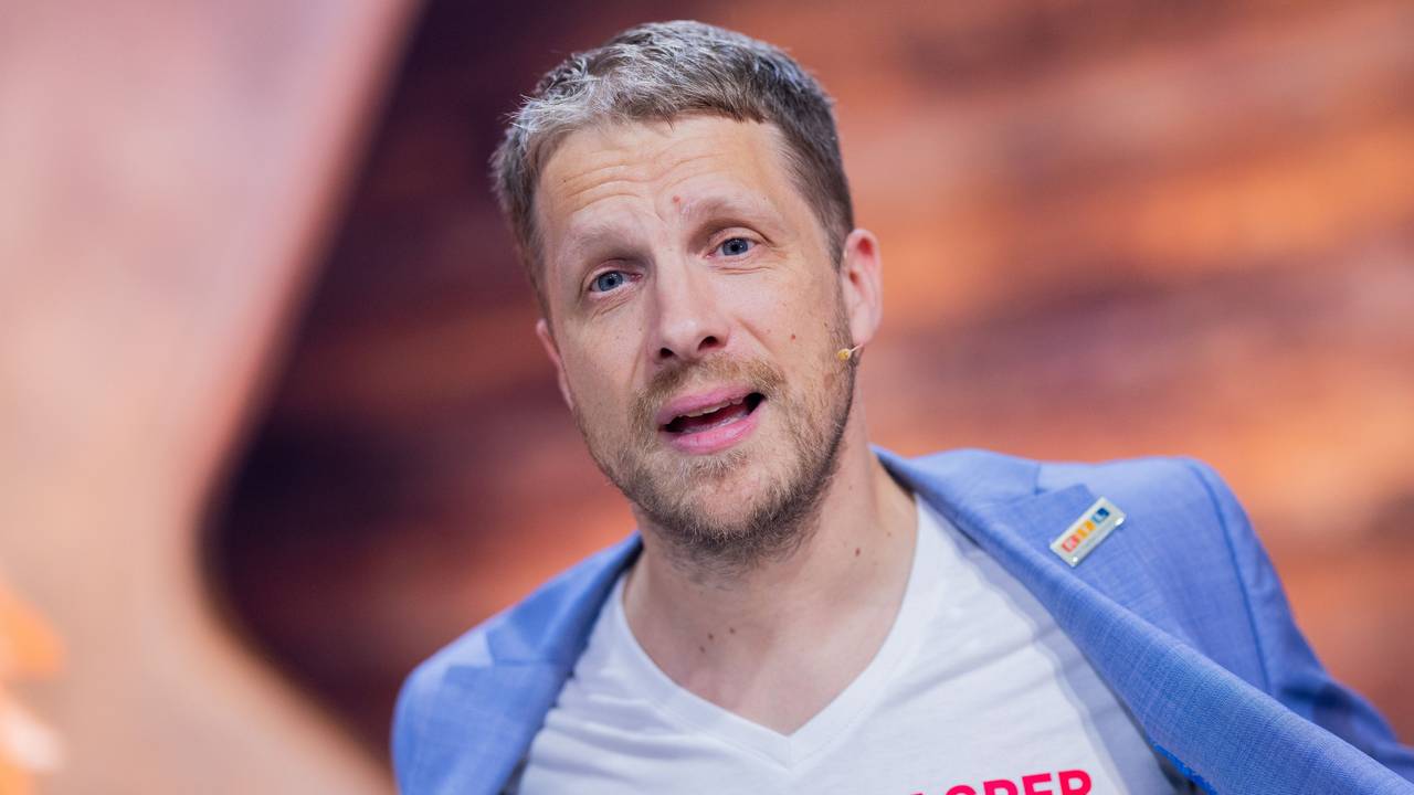 Oliver Pocher, Moderator, nimmt am RTL-Spendenmarathon 2023 teil.