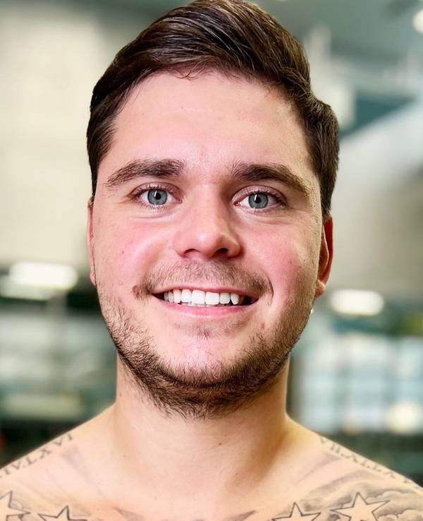 Nico Legat beim Training für das RTL-Turmspringen
