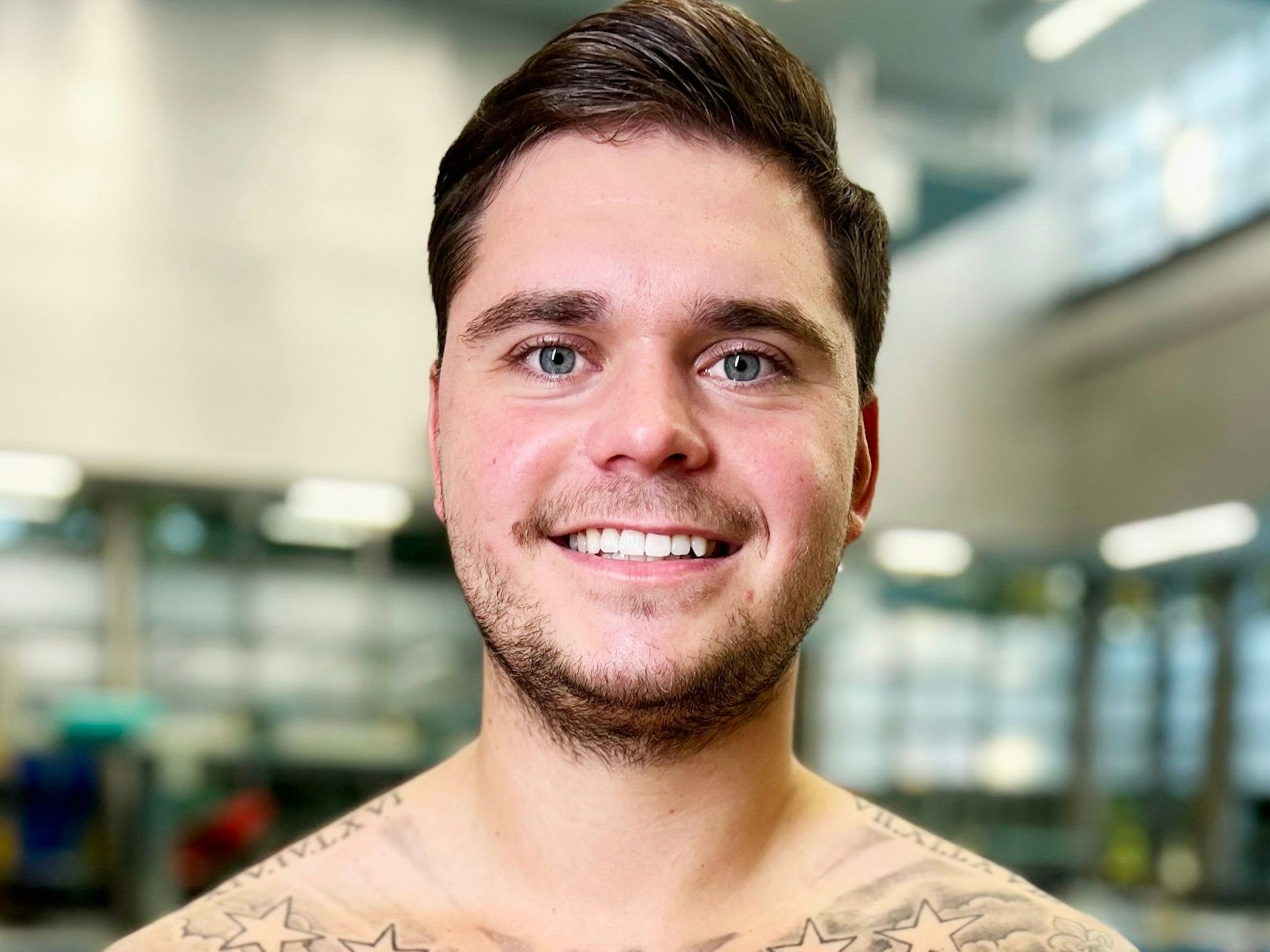 Nico Legat beim Training für das RTL-Turmspringen