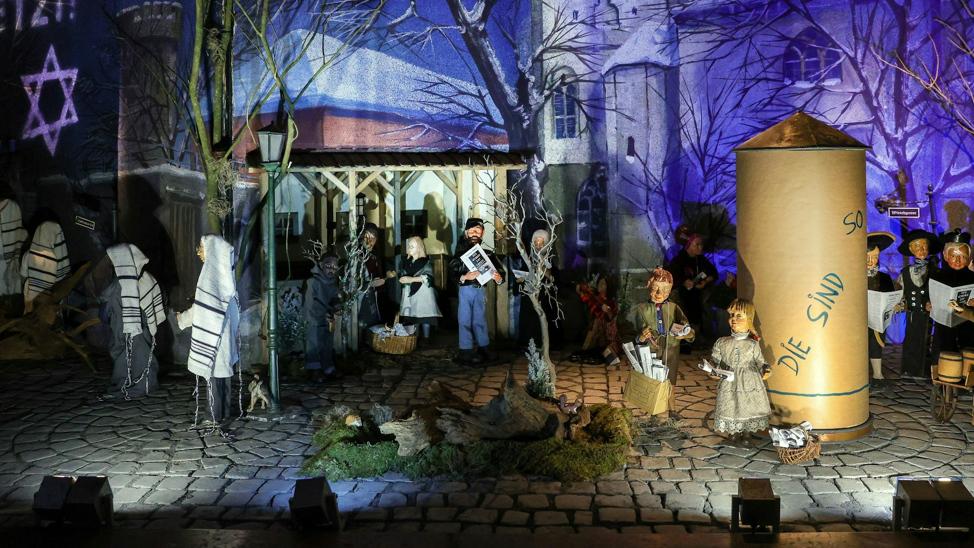 Die Milieu-Krippe in der Kirche St. Maria in Lyskirchen