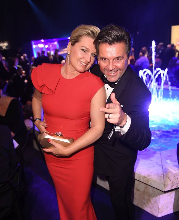 Thomas Anders und Ehefrau Claudia Hess 2018 in Hamburg