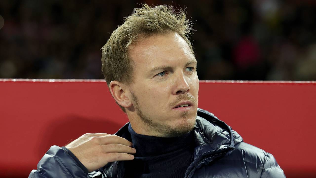Deutschlands Bundestrainer Julian Nagelsmann vor einem Spiel.