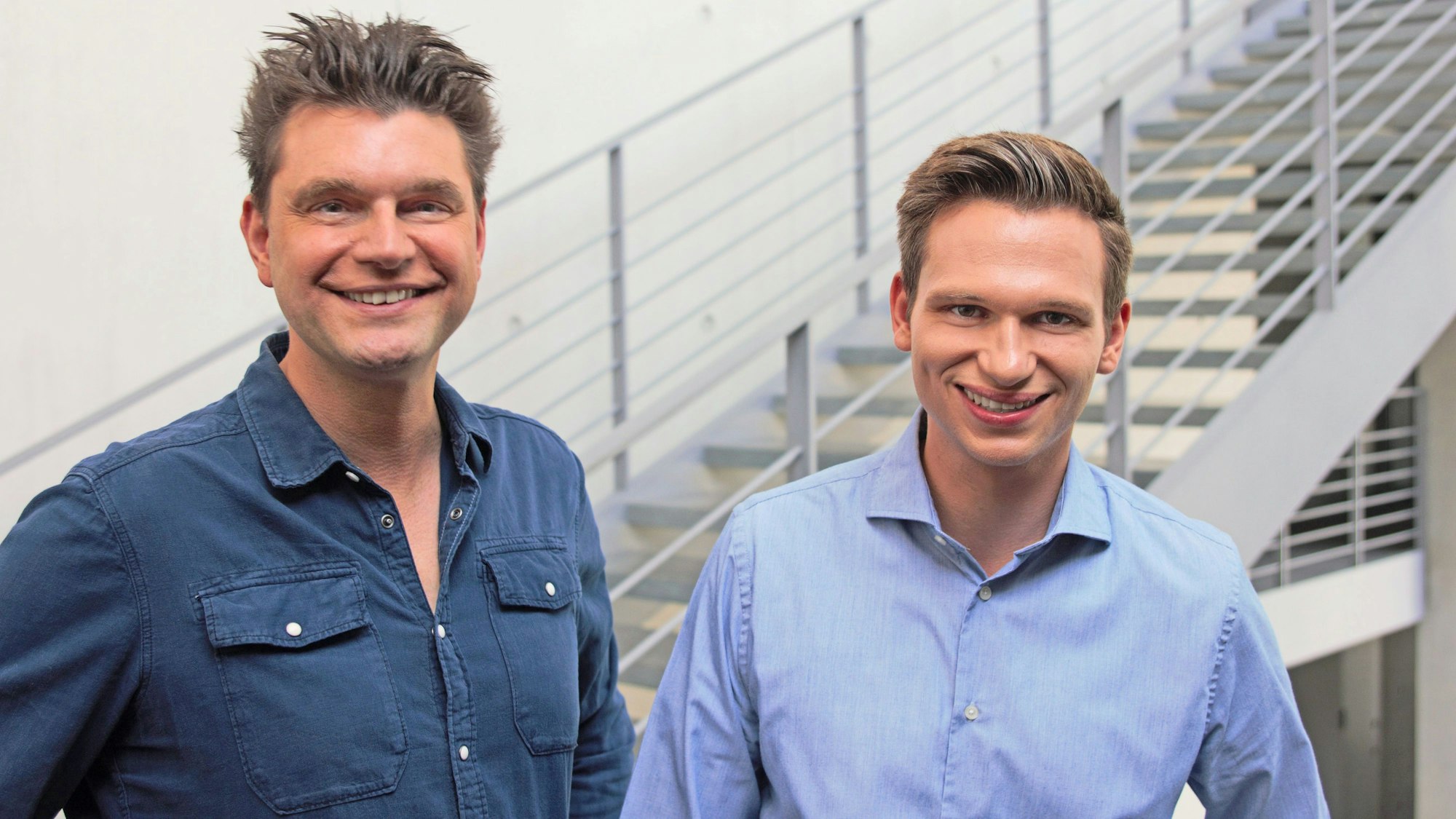 Lutz van der Horstund Fabian Köster sind im Deutschen Bundestag.