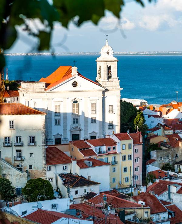 Blick über Lissabon