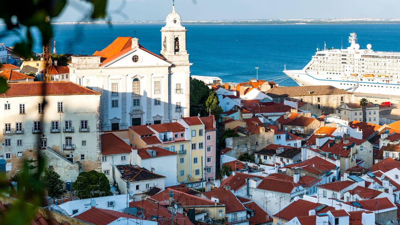 Blick über Lissabon