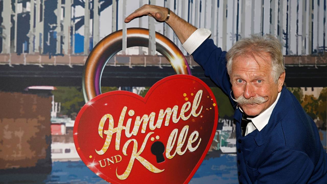 Henning Krautmacher in der Kulisse von Himmel und Kölle.