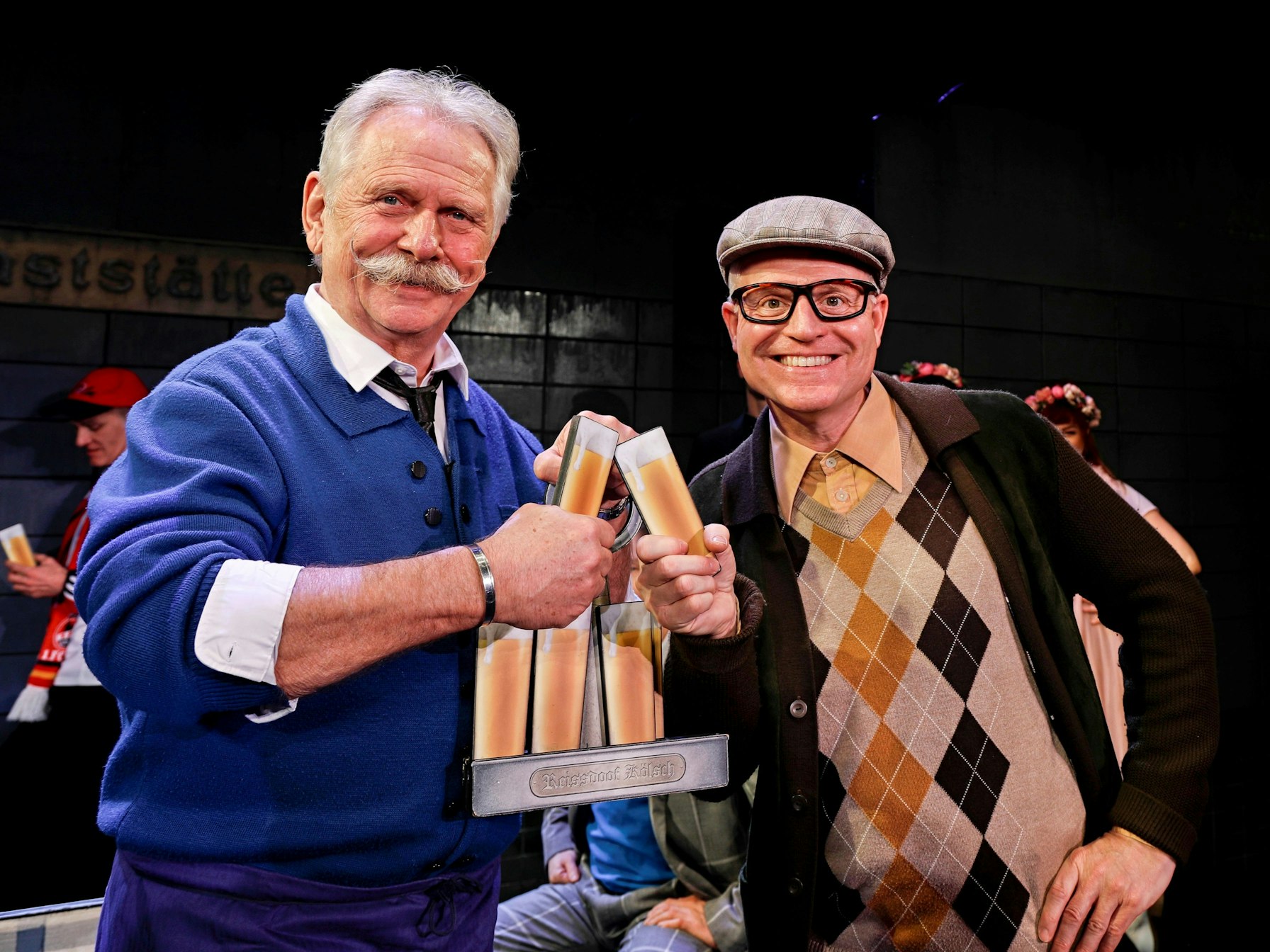 Henning Krautmacher und Guido Cantz im Musical.