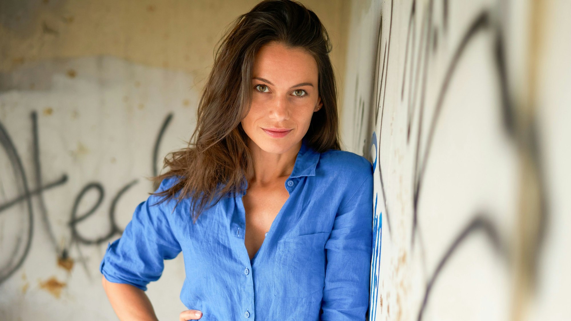 Schauspielerin Leni Adams ("Die Bergretter") aus Köln