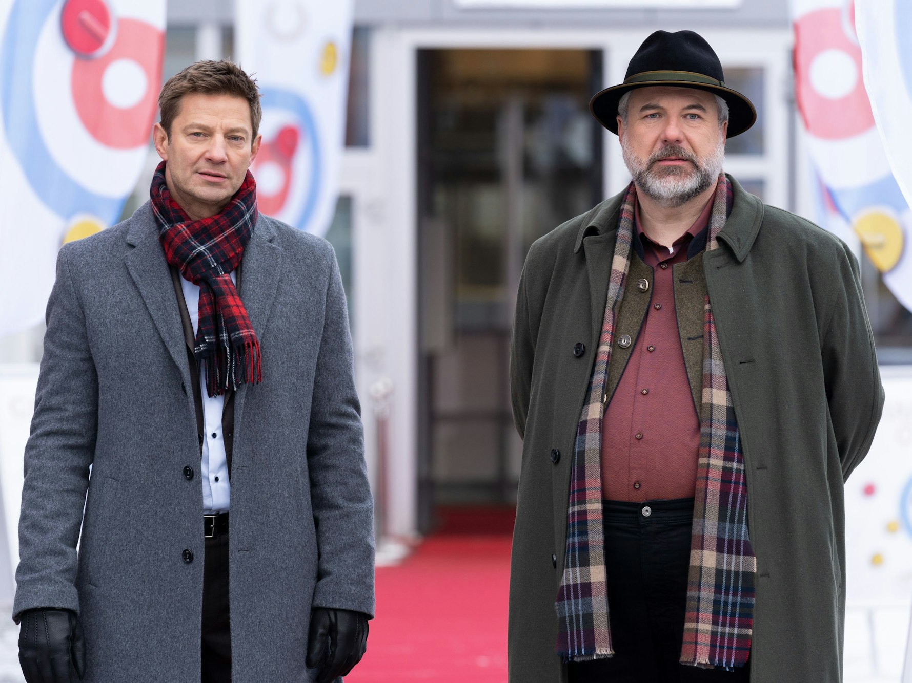Ein erfolgreiches Ermittlerduo: Die Kommissare Hansen (Igor Jeftic, l.) und Stadler (Dieter Fischer, r.).