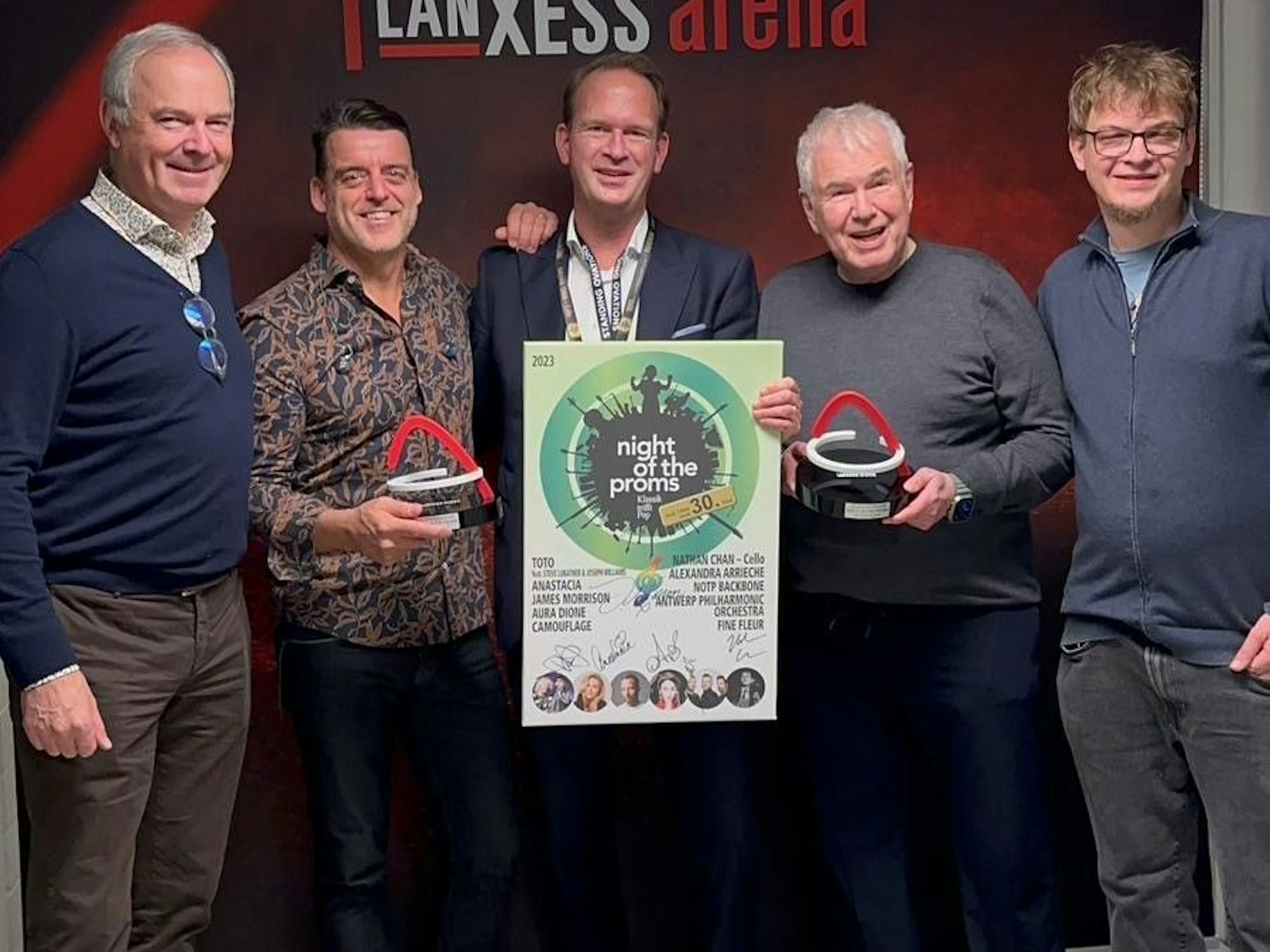 Award-Übergabe in der Lanxess-Arena.