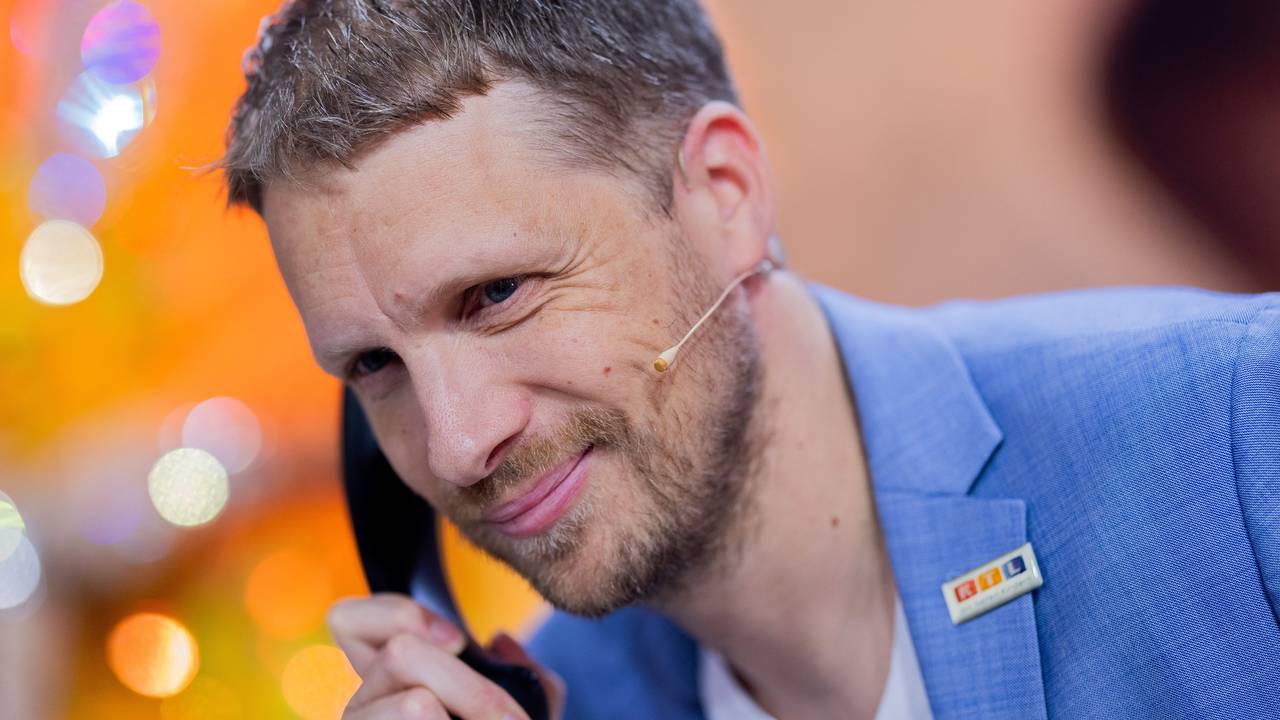 Oliver Pocher, Moderator, nimmt am RTL-Spendenmarathon 2023 teil.