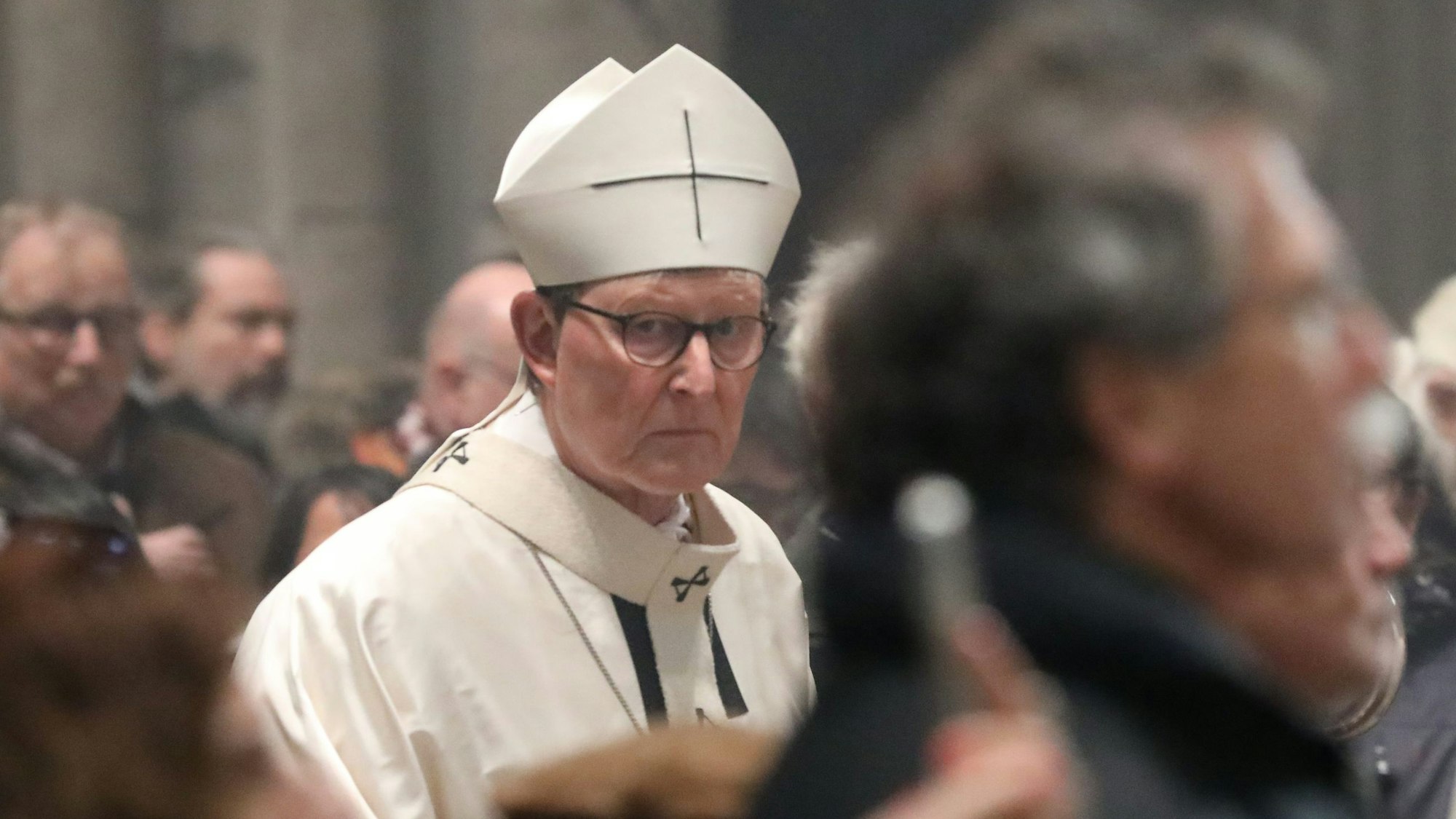 Der Kölner Kardinal Rainer Maria Woelki im Kölner Dom