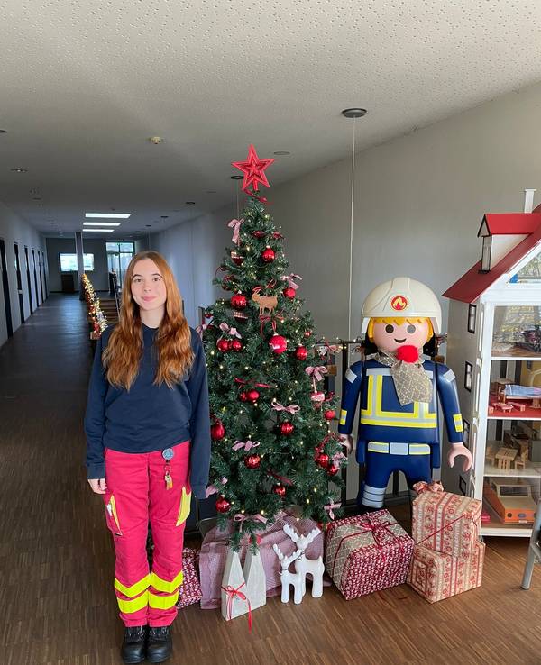 Bente von der Feuerwehr Bergheim hat mit ihrer Knochenmarkspende Leben gerettet.