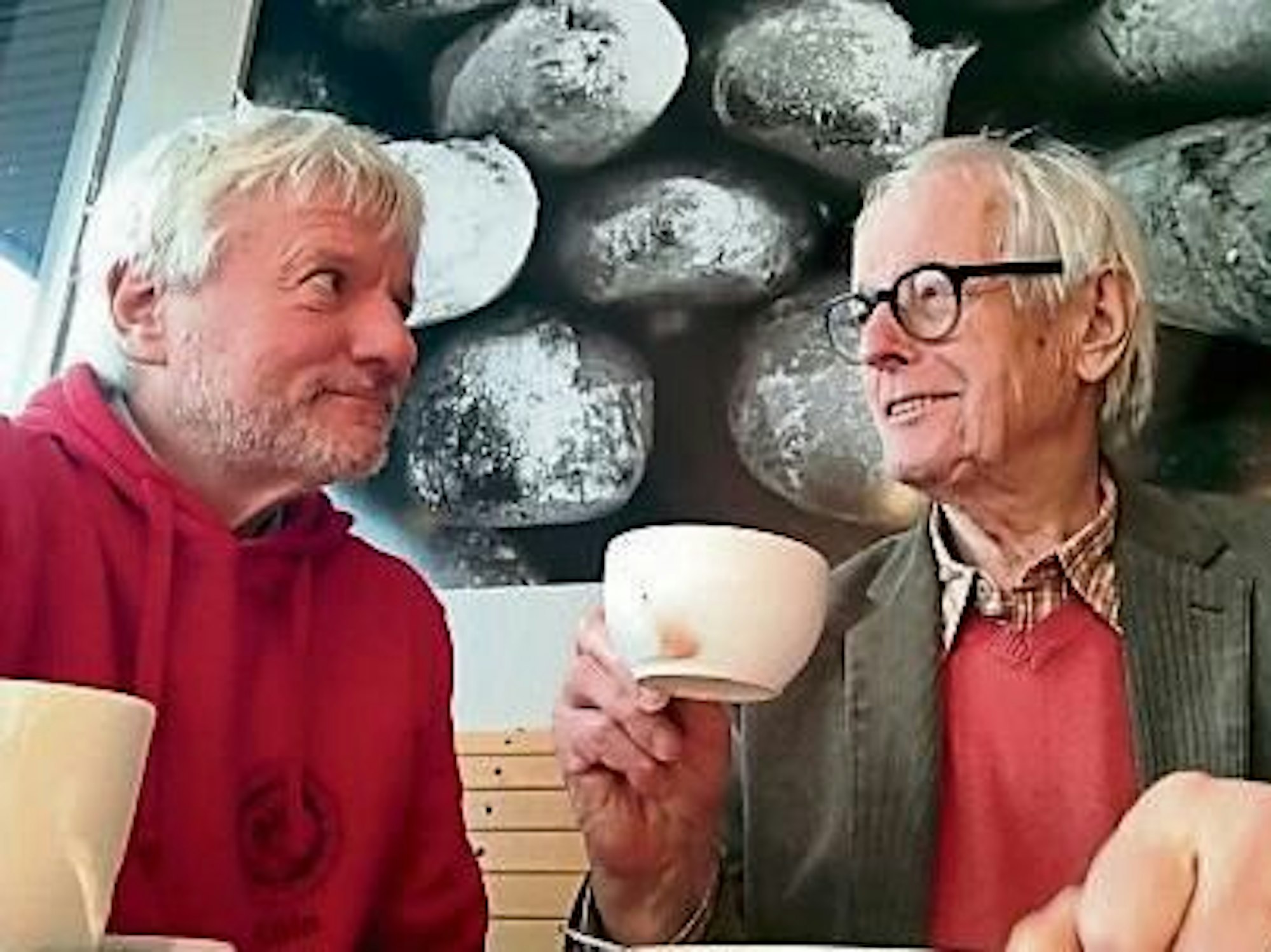 Jürgen Becker im Gespräch mit Horst Stellmacher.