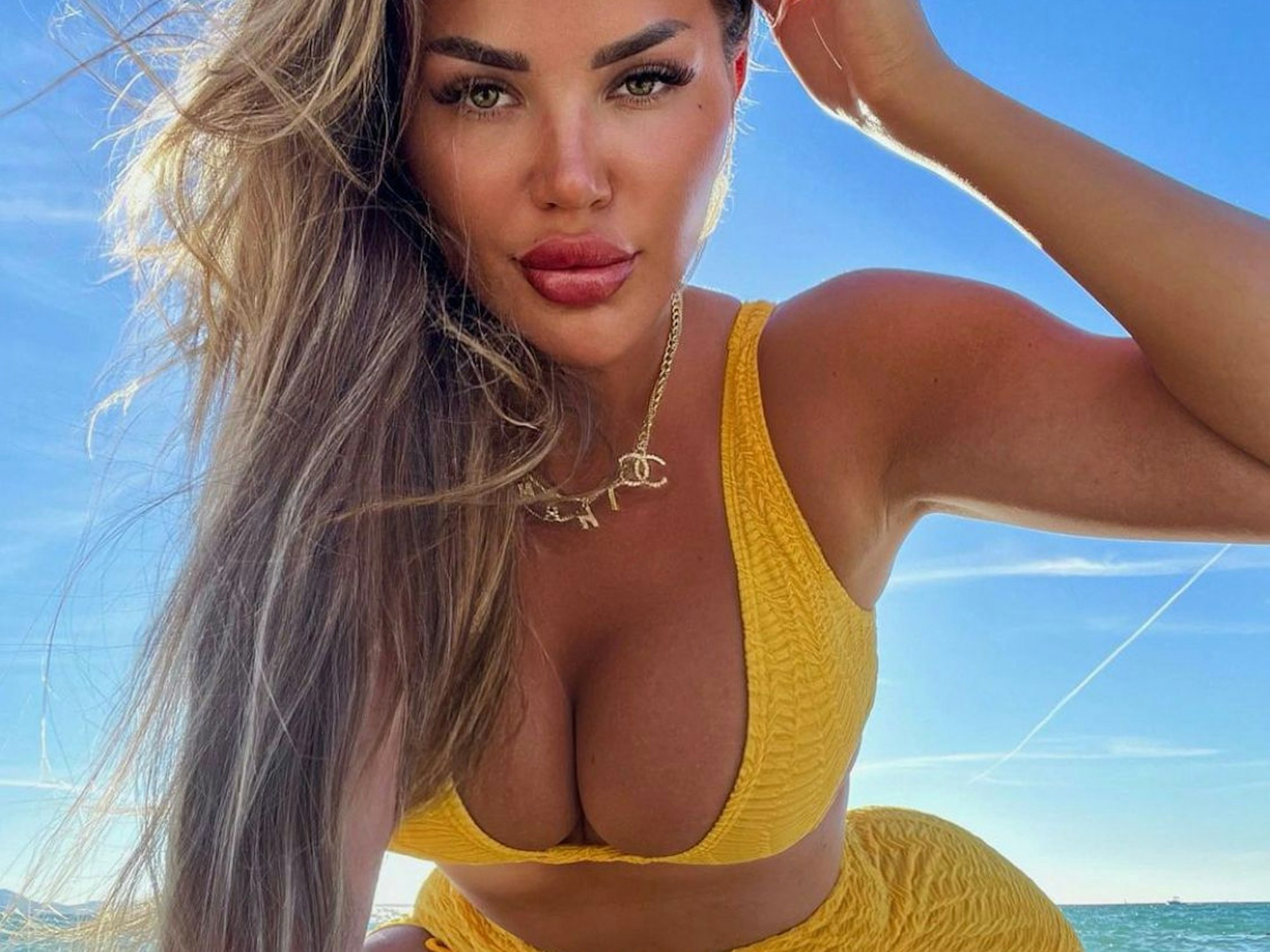 Kandidatin Kim Virginia auf einem Instagram-Selfie.