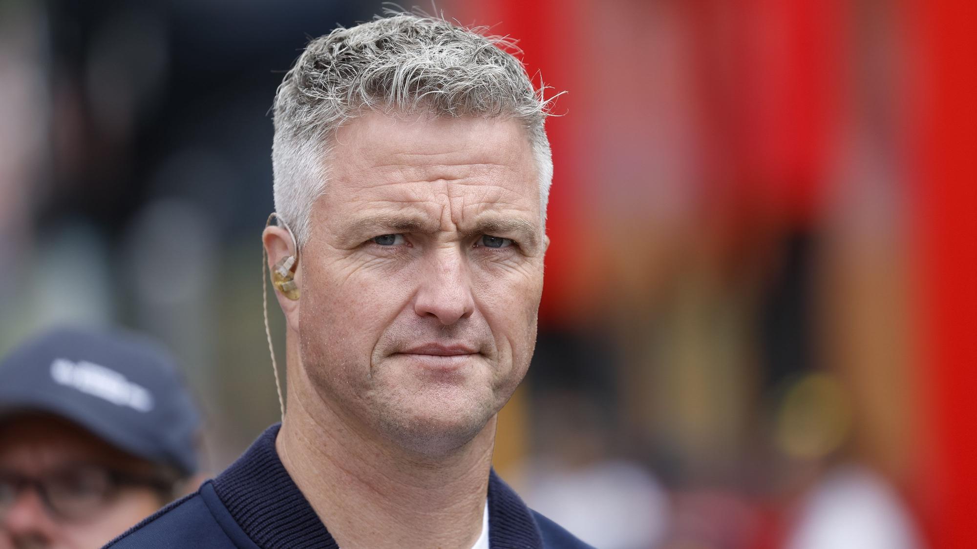 Ralf Schumacher, ehemaliger Formel-1-Pilot aus Deutschland, aufgenommen an der Rennstrecke.