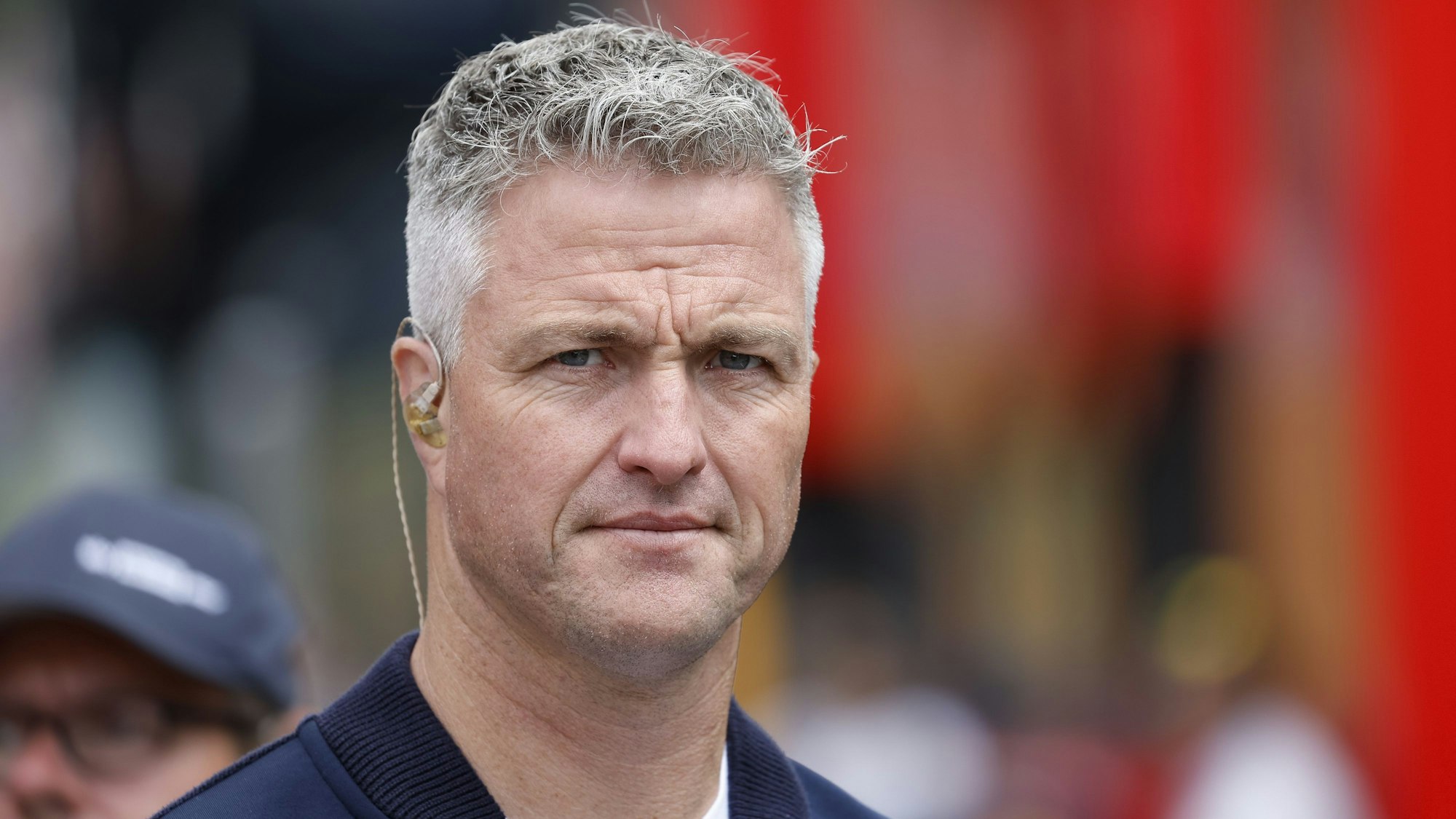 Ralf Schumacher, ehemaliger Formel-1-Pilot aus Deutschland, aufgenommen an der Rennstrecke.