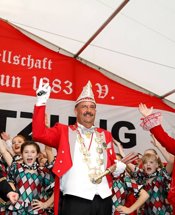 Stephan Degueldre bei der Sitzung.