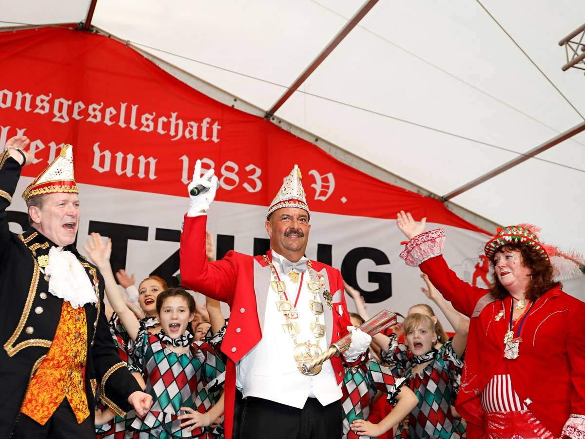 Stephan Degueldre bei der Sitzung.