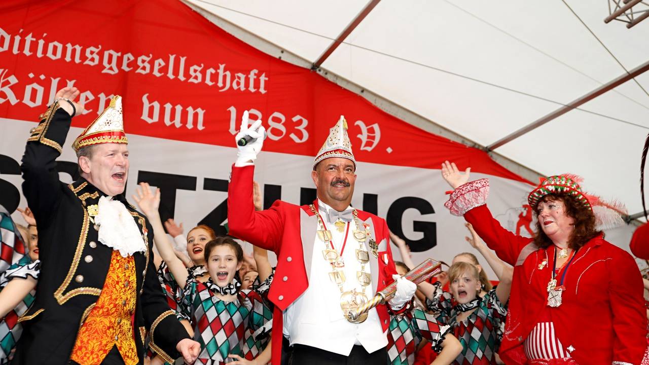 Stephan Degueldre bei der Sitzung.